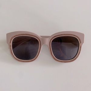 Stella McCartney Dusky Pink/Rose Gold Sunglasses